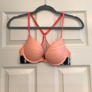 VS PINK RAZOR BACK BRA