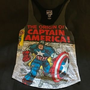 Marvel Captain America Tank Top