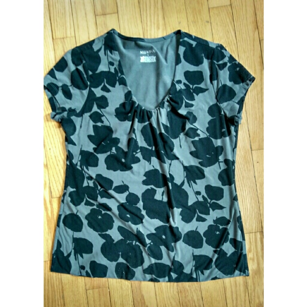 Merona floral tee