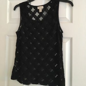 Size small, lace shirt. Perfect for work!