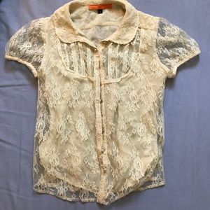 Stunning feminine lace blouse