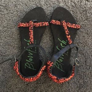 Brand new Blowfish Malibu bead sandals sz6