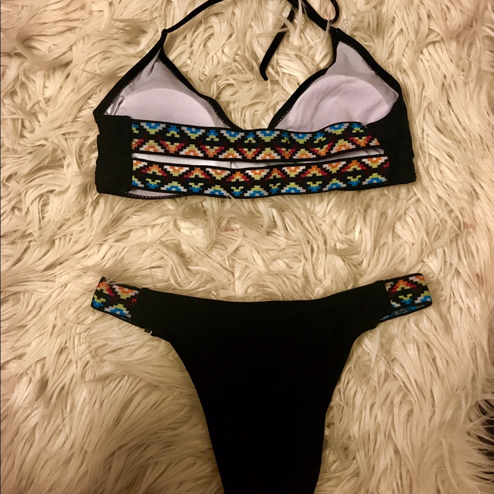 ‘Isla’ Boho tribal cheeky Brazilian bikini - Picture 5 of 7