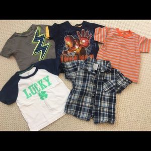 Toddler boys tshirt bundle