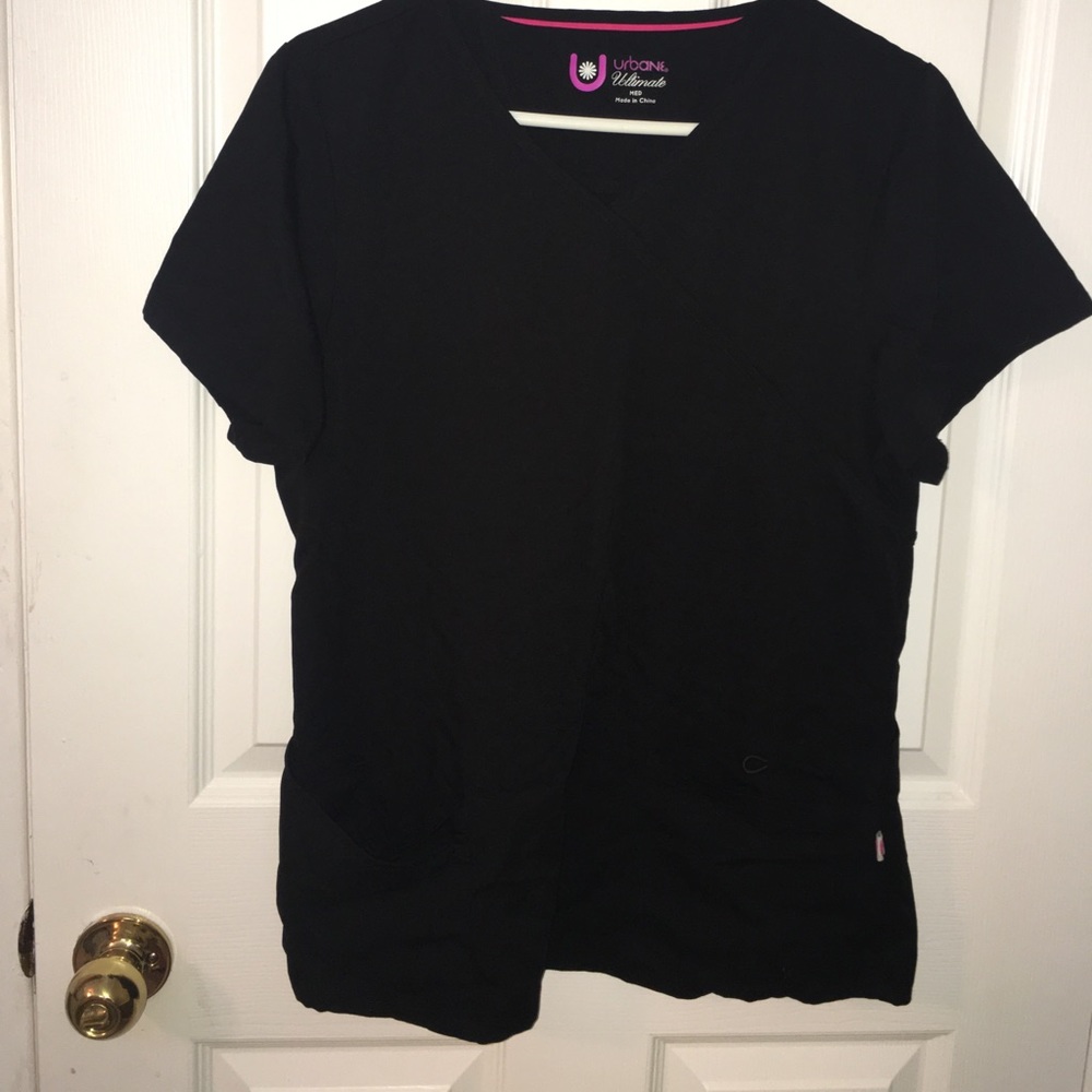 *Like New* Black Scrub Top and pants