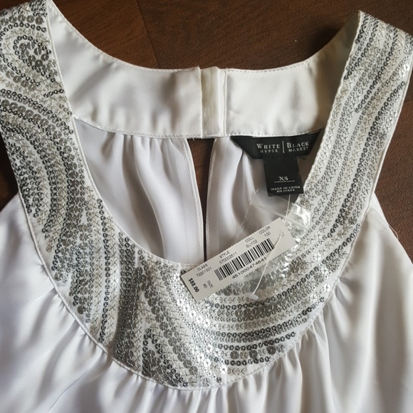 White House Black Market sequence top. - Picture 2 of 5