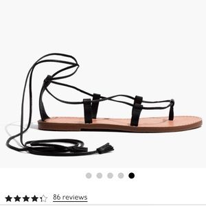 Madewell Boardwalk sandal size 10