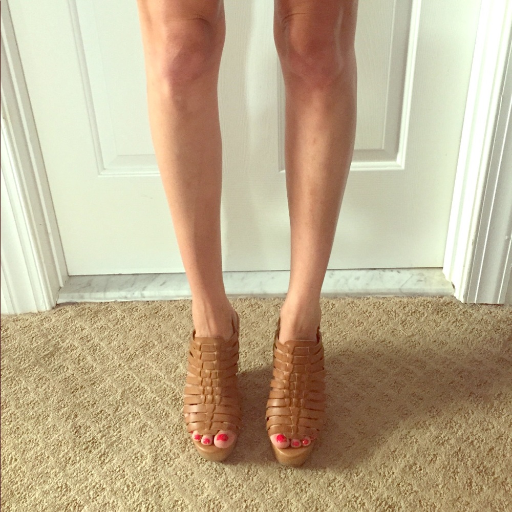 Wedges / ONLY WORN ONCE