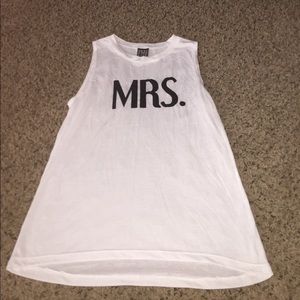 Newlywed Bride shirt.