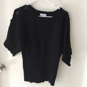 Black sweater!