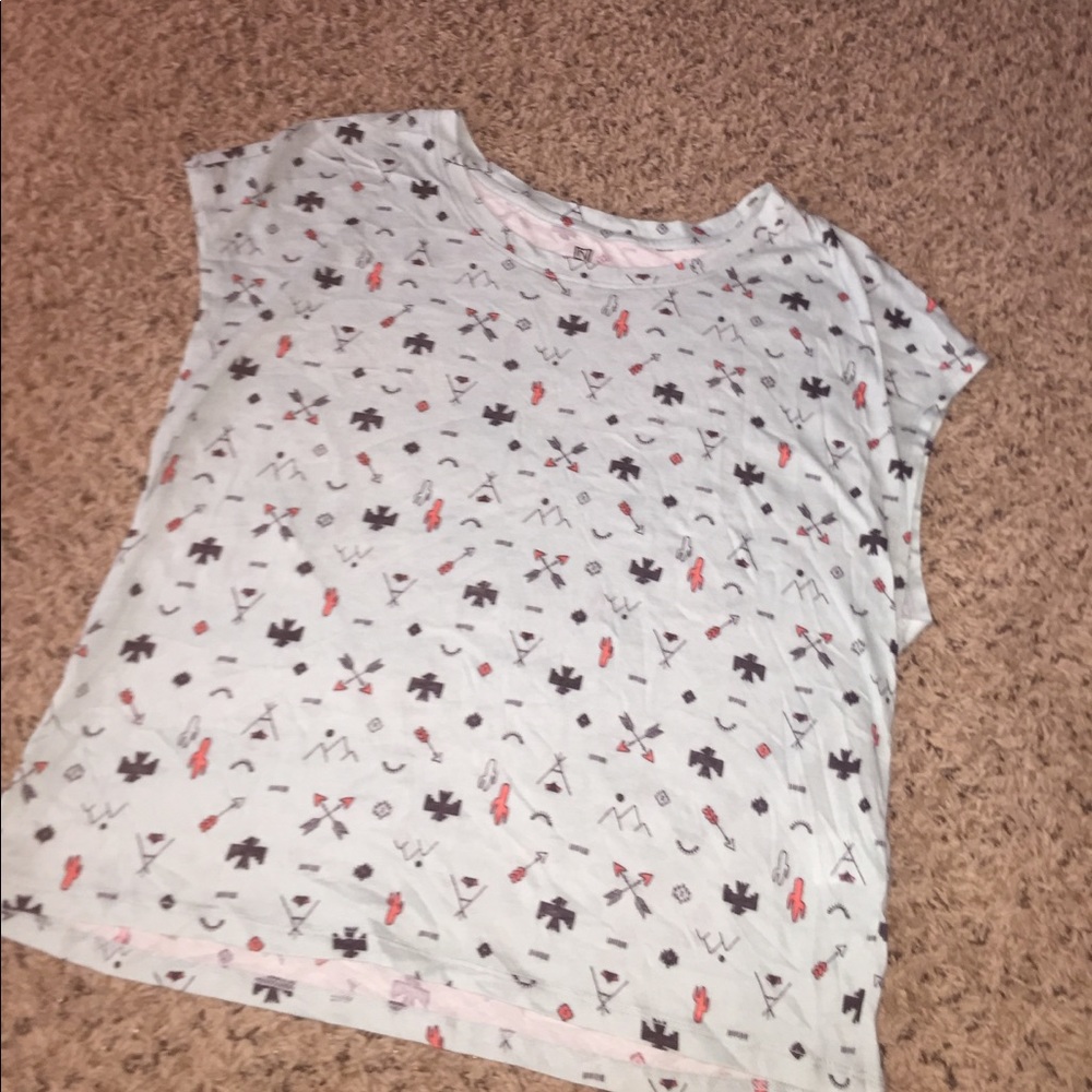 Western theme shirt.