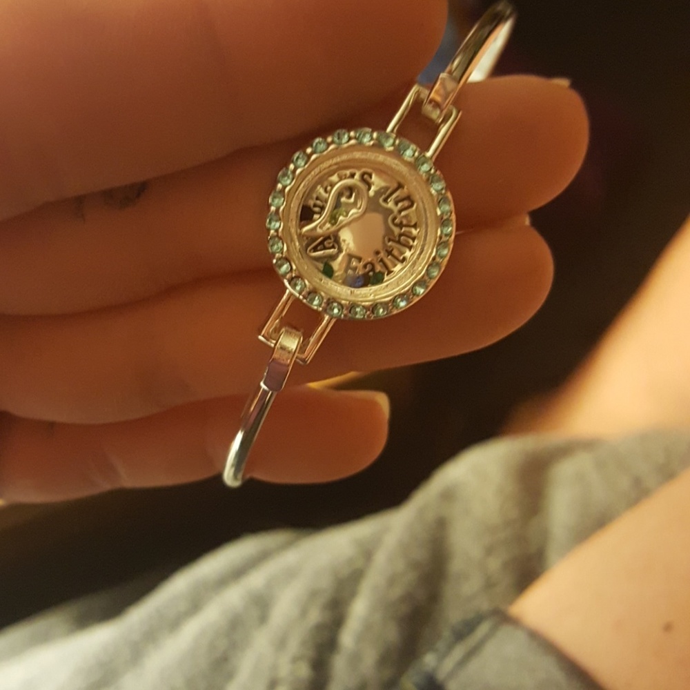 Always Faithful silver bracelet