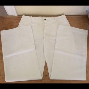 NWOT Calvin Klein white linen/cotten pants