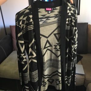 Tribal pattern sweater