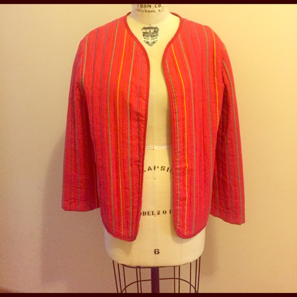 Vintage striped jacket