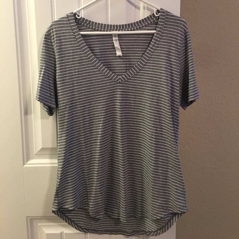 Lululemon striped shirt