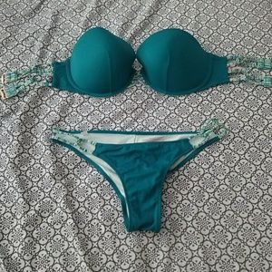 Victoria Secret green bikini