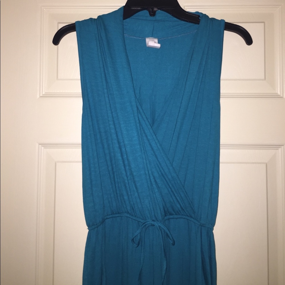 Women's Blue-Green Jumpsuit