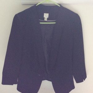 Lauren Conrad black blazer, 3/4 sleeve