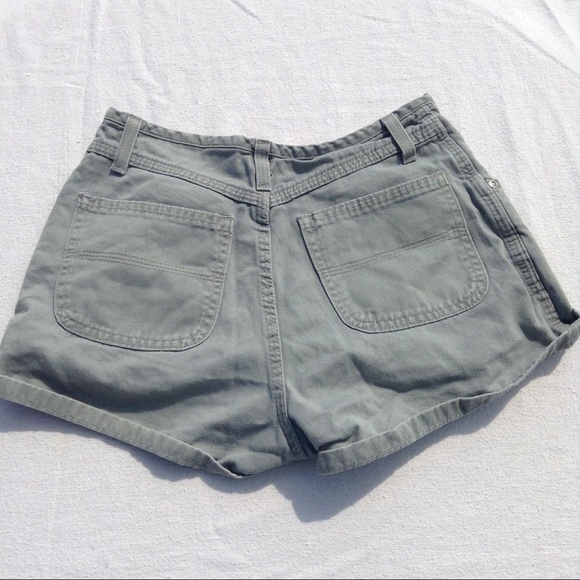 Vintage Button Up Shorts - Picture 2 of 3