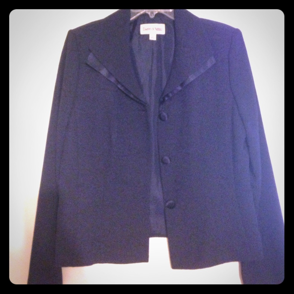 Navy blazer suit