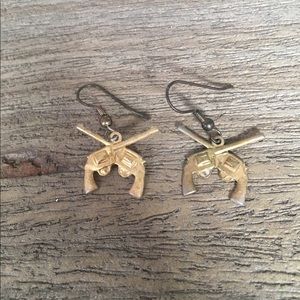 Super Fun Gun Earrings