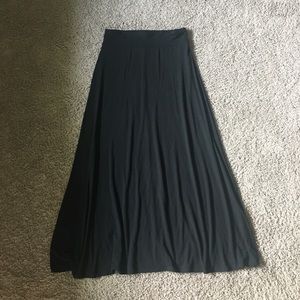 Black Maxi Skirt