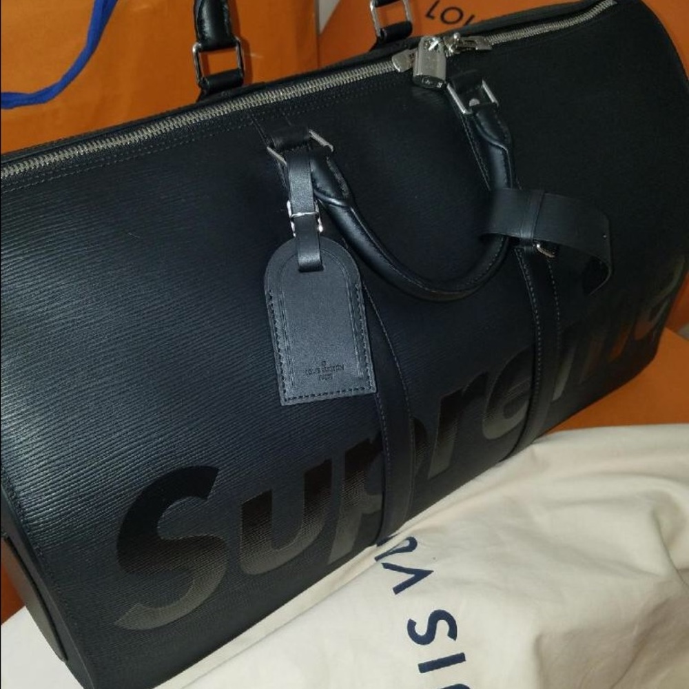 Keepall Band. 55 Black