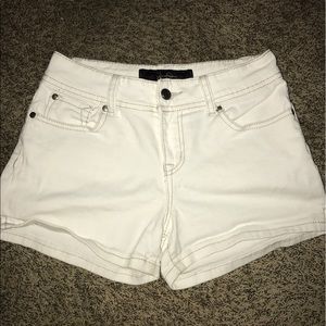 White Shorts