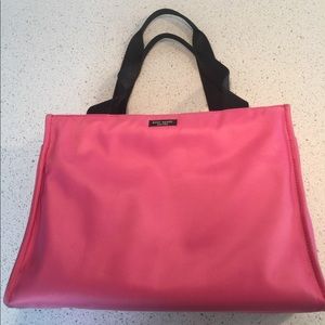 Kate Spade diaper bag (pink nylon)