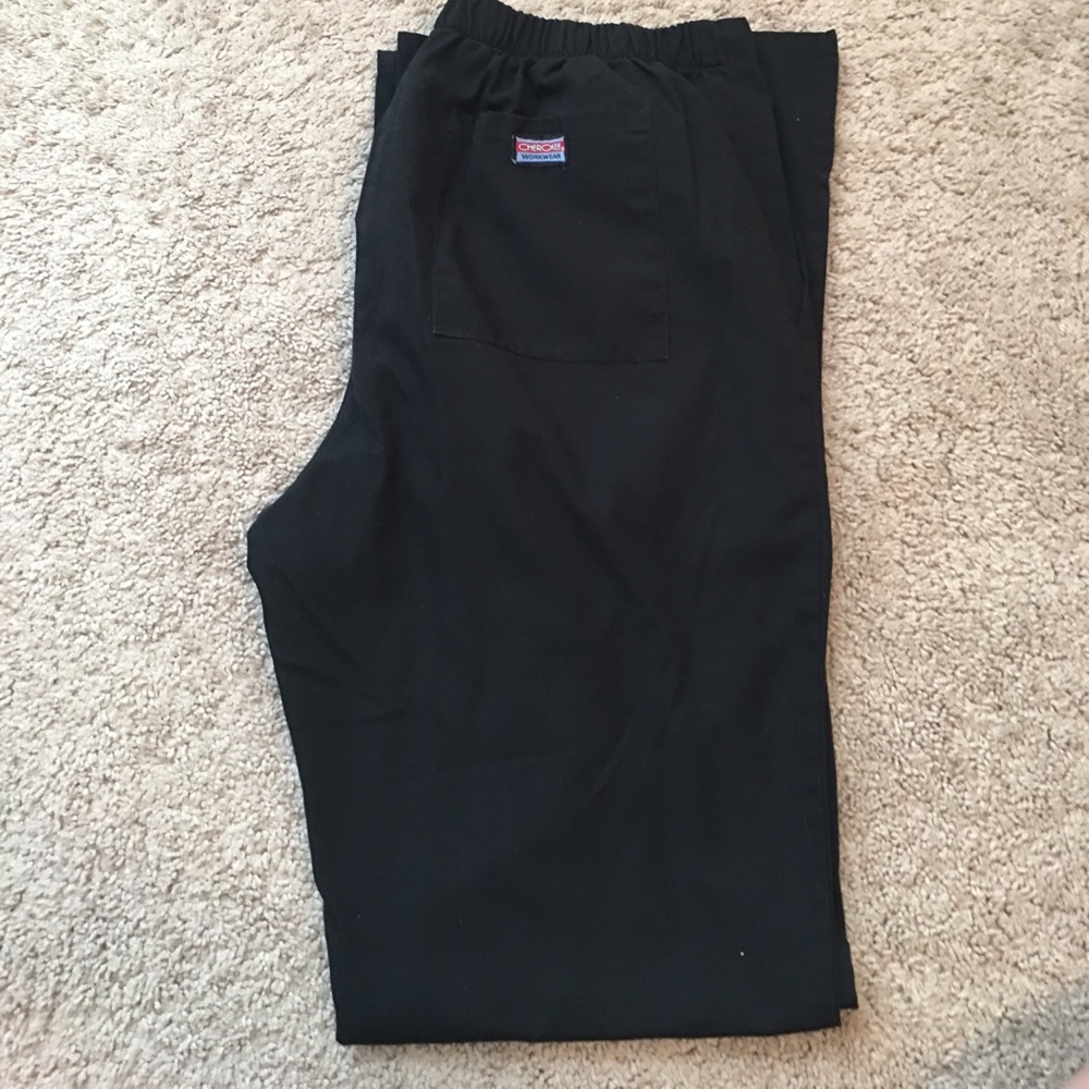 *Like New* Cherokee Workwear Black Scrub pants