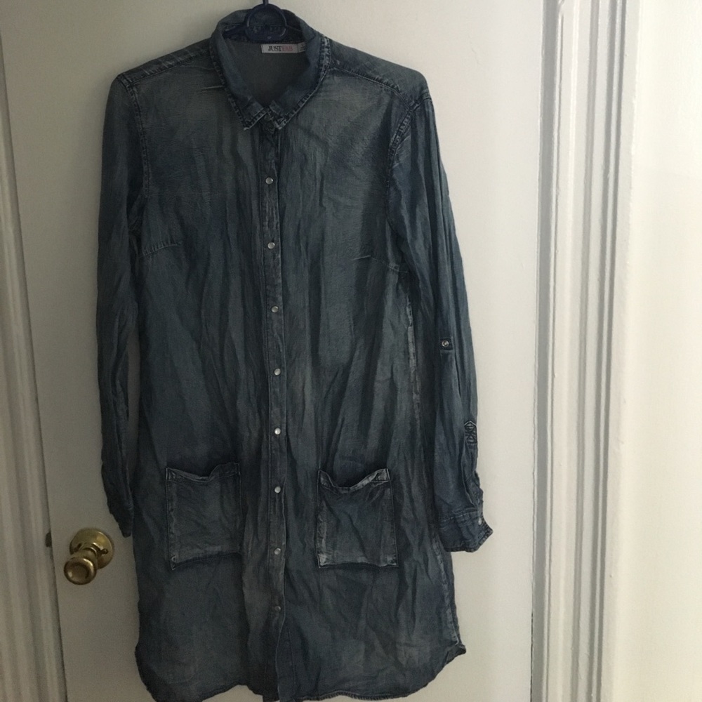 Jean tunic dress