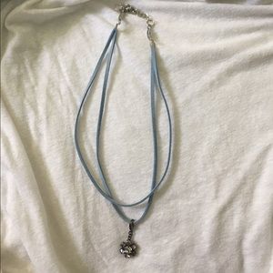 Double Choker with Charm