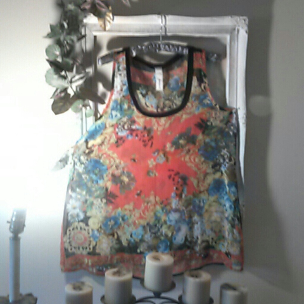 Floral Blouse Robin K