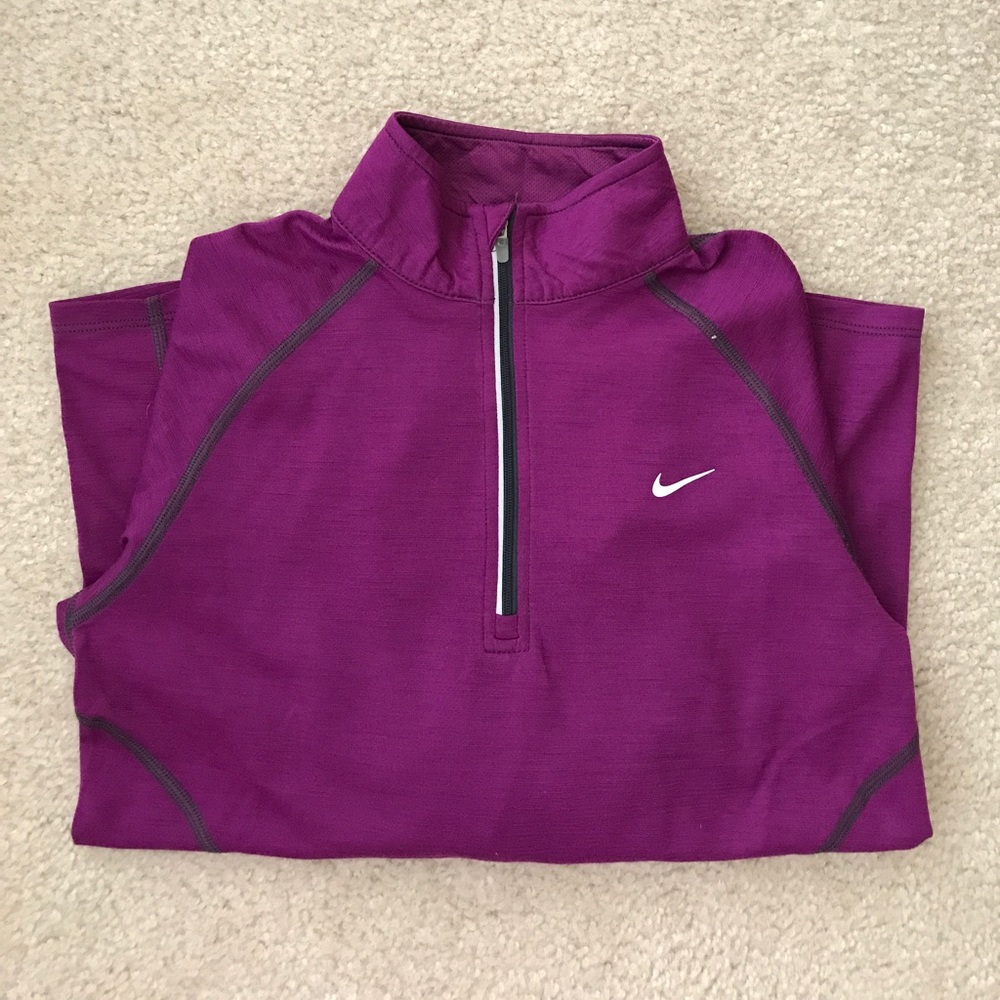 Nike Dri-Fit Longsleeve Zip Pullover