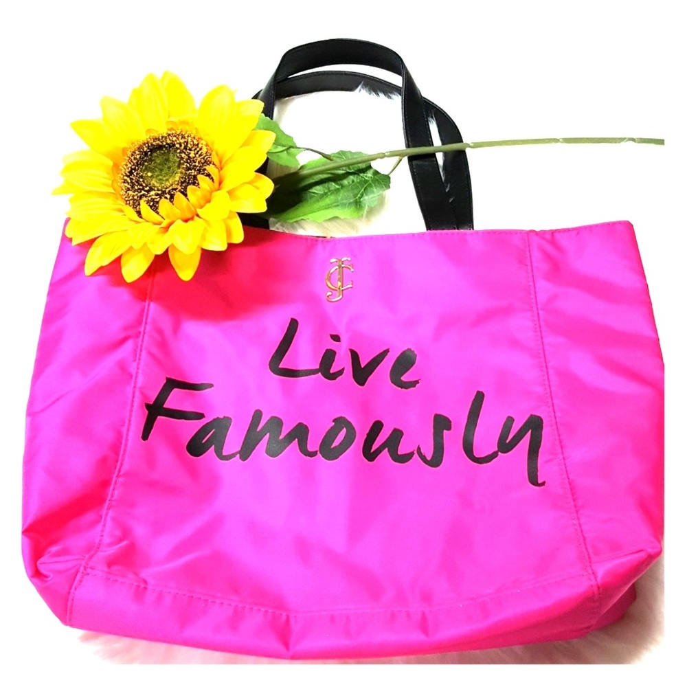 Juicy Couture "Live Famously" tote