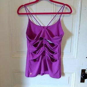 Purple Fabletics tank