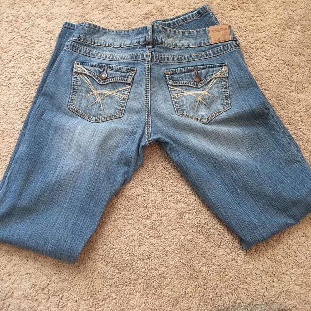Vintage Red camel jeans