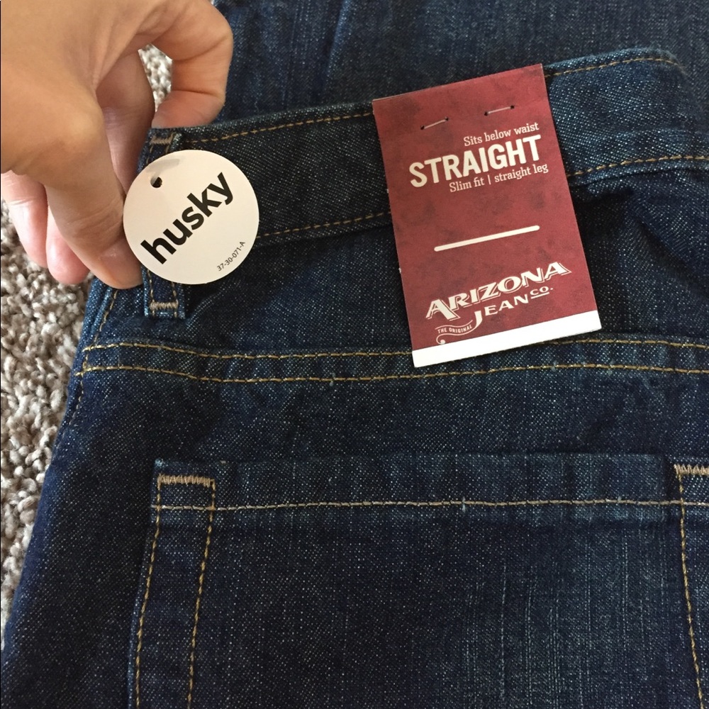 Arizona Boys Jeans Straight size 14 Huskey
