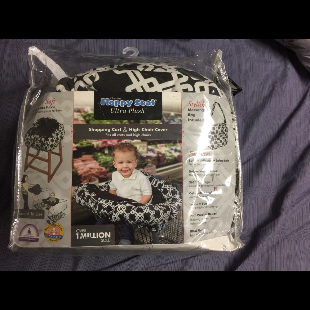 Floppy Seat Shopping Cart Cover