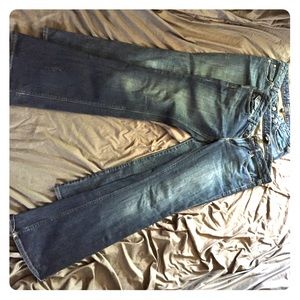 Two pair of Banana Republic jeans $20 for both.