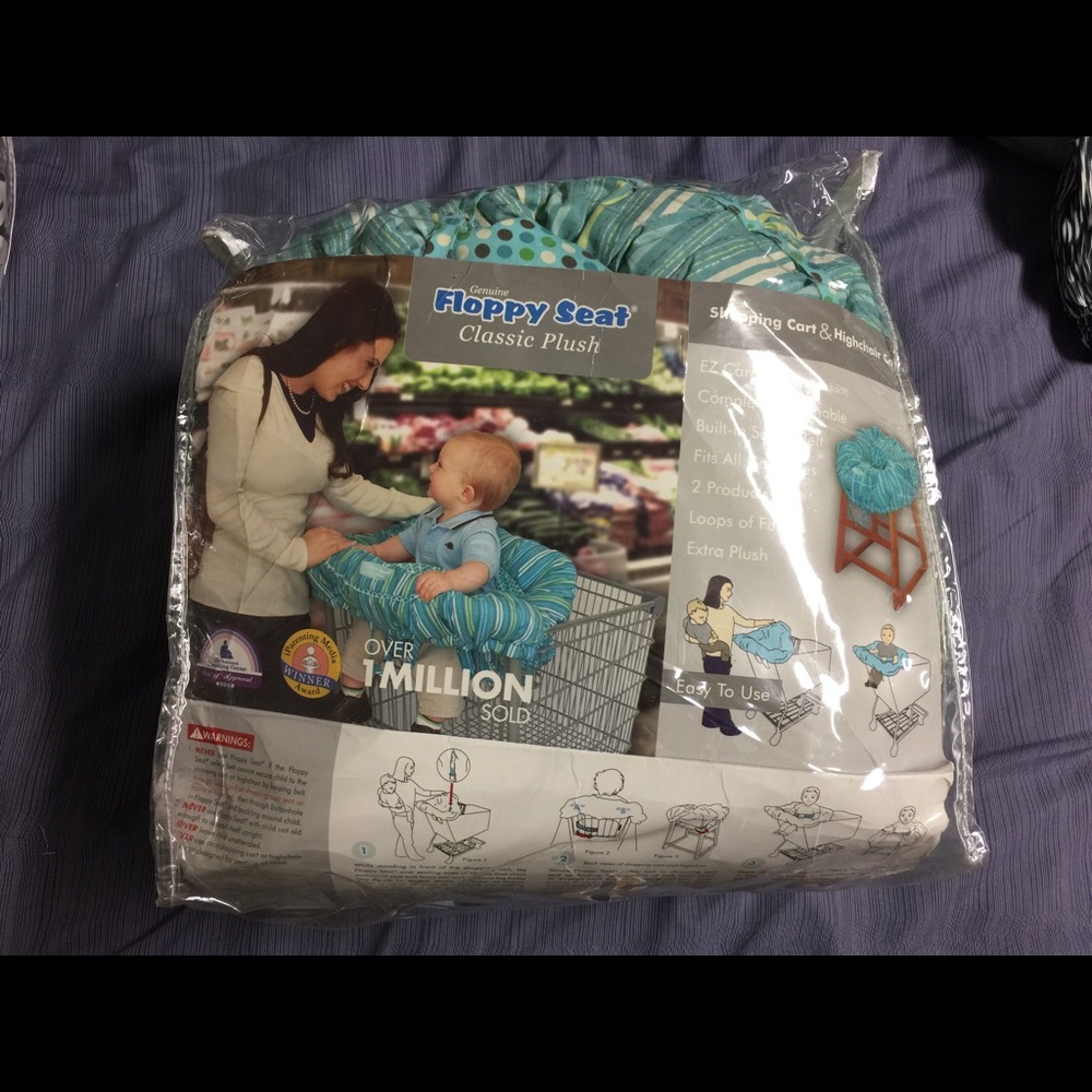 Floppy Seat Shopping Cart & High Chair Cover