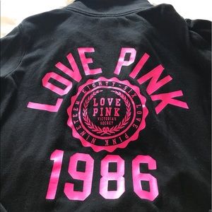 PINK Victoria's Secret half zip sweater