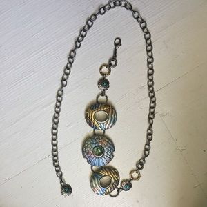 Chico's metal chain belt