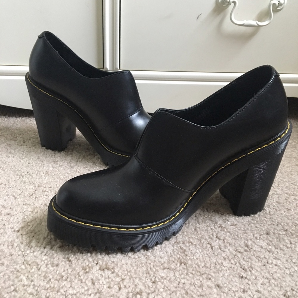 Doc Marten Cordelia Aunt Sally chunky heels