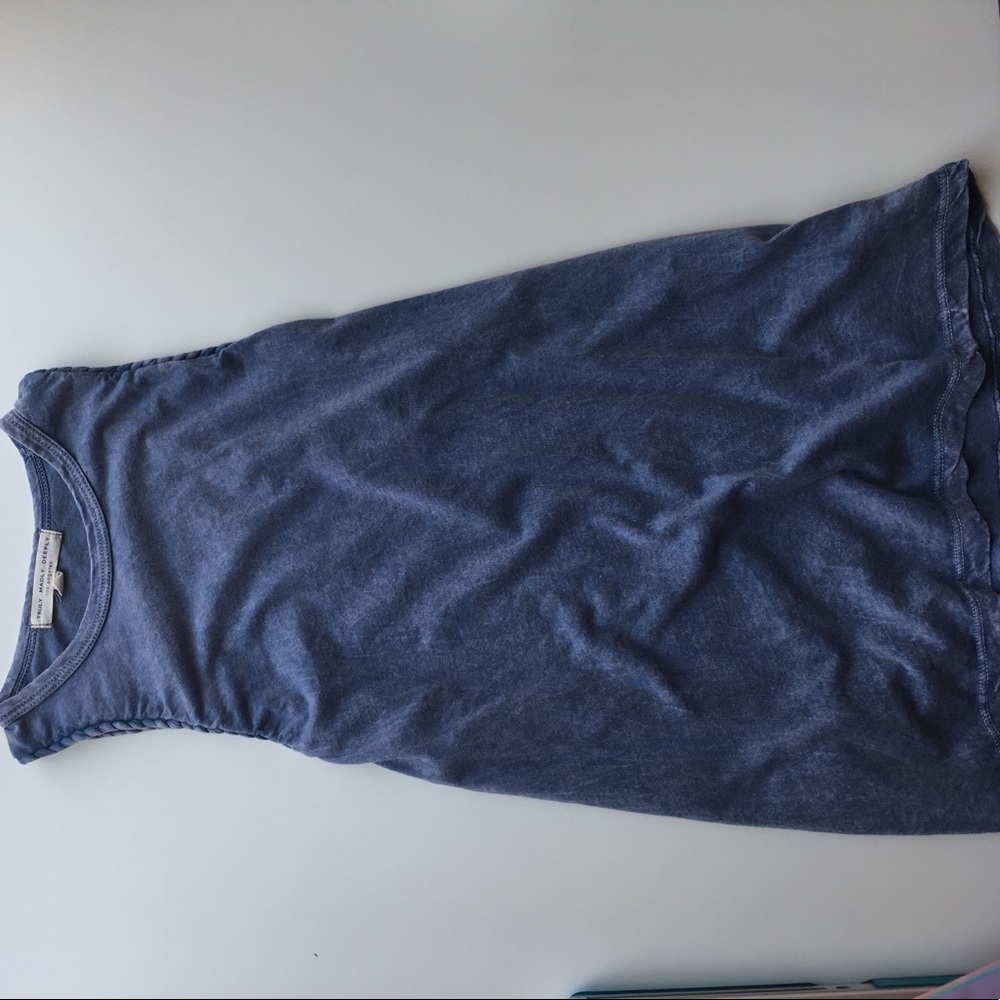 Blue muscle tee from urban outfitters