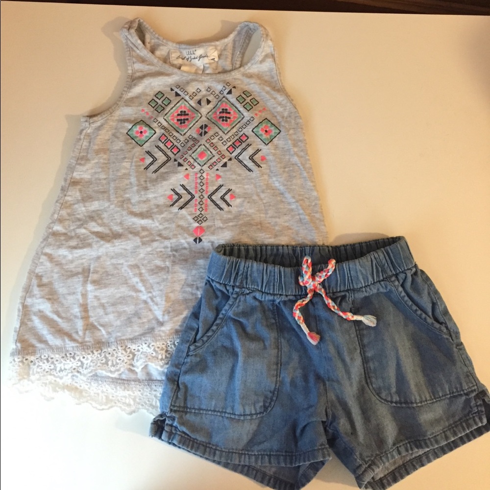 Toddler short set