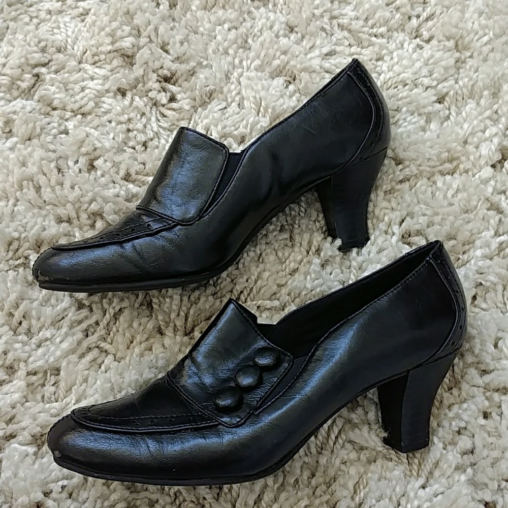 Life Stride Black Loafer