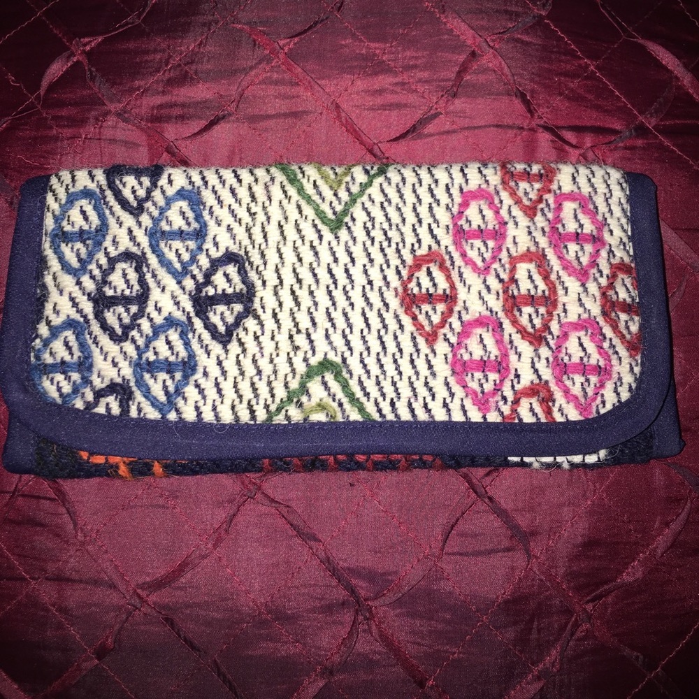 Organic authentic animal yak's wool handmade purse