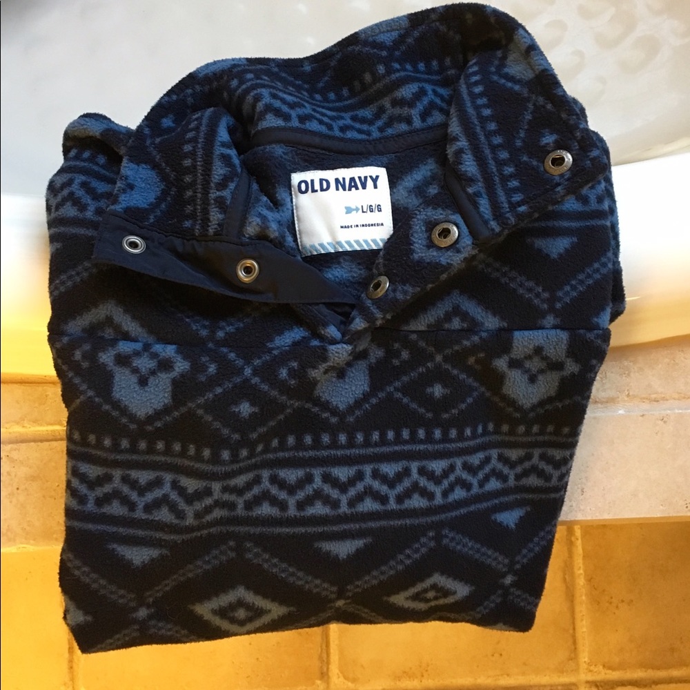 Men's Old Navy Fleece Pullover size Large